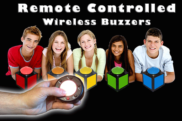 wireless buzzer stand alone remote controlled